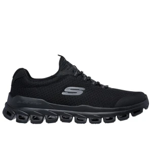 Buty męskie Skechers Glide-Step Sylo 233012BBK - czarne