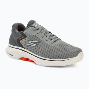 Buty męskie SKECHERS Go Walk 7 The Construct grey/white/orange