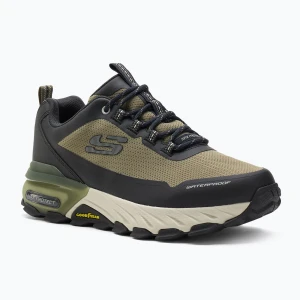 Buty męskie SKECHERS Max Protect Fast Track olive / black Zielony