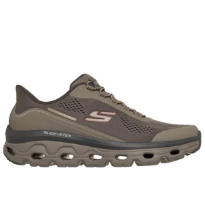 Buty męskie Skechers Slip-ins: Glide-Step Sole - Glover Peak 237812TPE - brązowe