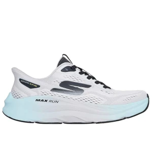 Buty męskie Skechers Slip-ins: Max Run 221000GYCC - białe