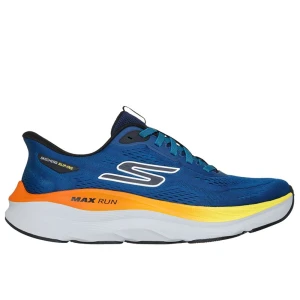 Buty męskie Skechers Slip-ins: Max Run 221000NVMT - granatowe