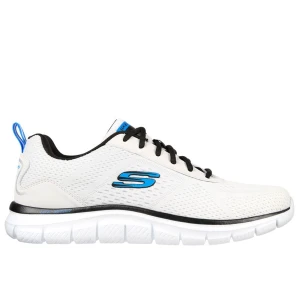Buty męskie Skechers Track Ripkent 232399WBK - białe