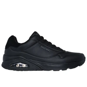 Buty męskie Skechers Uno Tailored Air 183007BBK - czarne