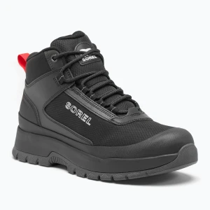 Buty męskie Sorel Outing Nw Sneaker Mid Wp black/black