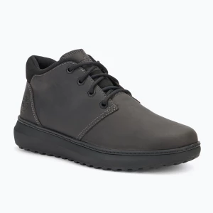 Buty męskie Timberland Hudson Road Mid Lace Chukka dark grey full grain