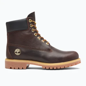 Buty męskie Timberland Premium 6 Inch Lace Up Waterproof dark brown/full grain/black