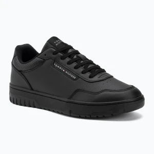 Buty męskie Tommy Hilfiger Basket Core Leather black