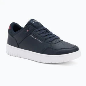 Buty męskie Tommy Hilfiger Basket Core Lite Lth Mix desert sky