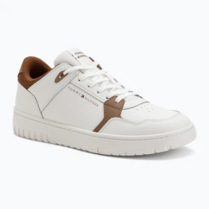 Buty męskie Tommy Hilfiger Basket Core Lite Lth Mix ecru