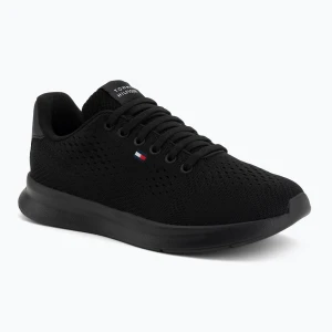 Buty męskie Tommy Hilfiger Lightweight Runner Knit black