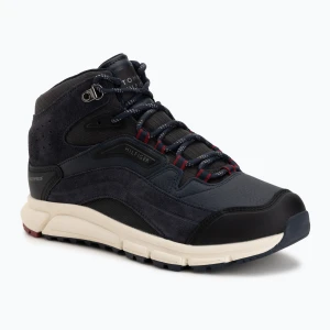 Buty męskie Tommy Hilfiger Mix Chuk Waterproof navy blue Granatowy