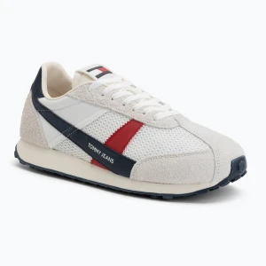 Buty męskie Tommy Hilfiger Retro Runner Archive Open Mesh rwb