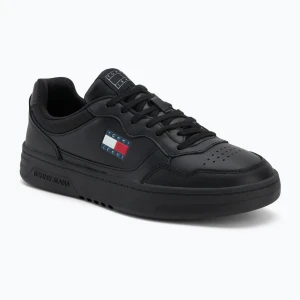Buty męskie Tommy Jeans Cupsole Leather Ess black