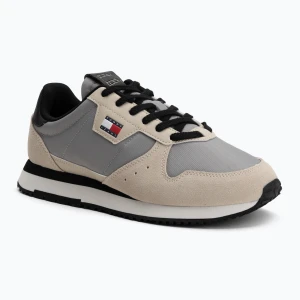 Buty męskie Tommy Jeans Eva Runner Leather gulf sand