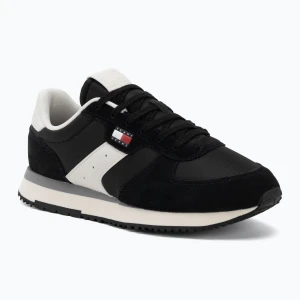 Buty męskie Tommy Jeans Eva Runner Mix black Tommy Hilfiger