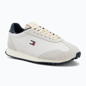 Buty męskie Tommy Jeans Retro Runner Archive Mix rwb Biały