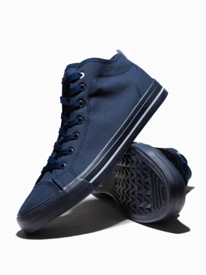 Buty męskie trampki T389 - granatowe
 -                                    40 Ombre