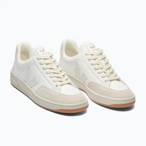 Buty męskie VEJA V-12 Leather white/natural
