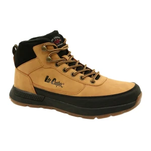 Buty męskie zimowe Trekkingowe Lee Cooper LCJ-23-31-3047M Camel żółte