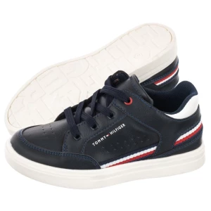 Buty Mid Cut Lace-Up Sneaker T1B4-32043-0621 X007 Blue/White (TH262-a) Tommy Hilfiger