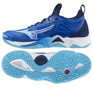 Buty Mizuno Wave Momentum 3 V1GA231201 niebieskie