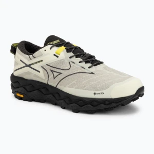 Buty Mizuno Wave Mujin LS Goe-Tex silver birch / black / sylvan green Beżowy