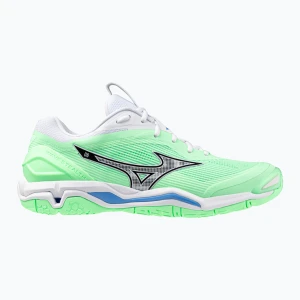 Buty do piłki ręcznej Mizuno Wave Stealth 6 neo mint/black/frontier blue