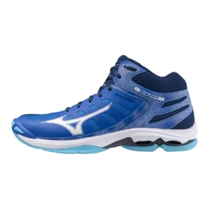 Buty Mizuno Wave Voltage 2 Mid V1GA246501 niebieskie