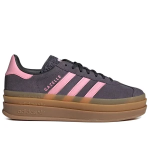 Buty młodzieżowe adidas Originals Gazelle Bold J IH6459 - szare