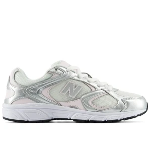 Buty młodzieżowe New Balance G4085Y8 - srebrne