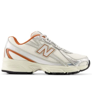 Buty młodzieżowe New Balance G7404O9 - beżowe