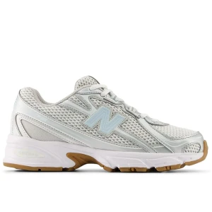 Buty młodzieżowe New Balance GR740AA - srebrne