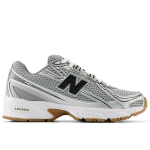 Buty młodzieżowe New Balance GR740GB - szare