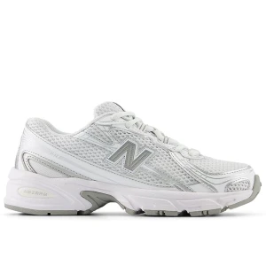 Buty młodzieżowe New Balance GR740WM - białe