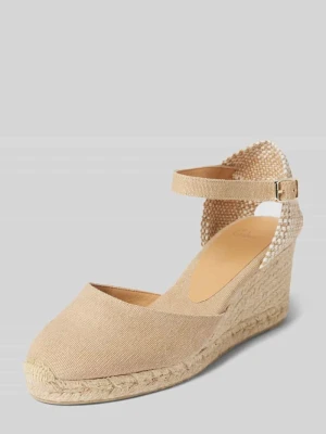 Buty na koturnie z paskiem na pięcie model ‘CAROL’ Castañer