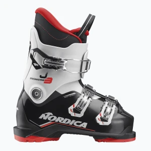 Buty narciarskie dziecięce Nordica Speedmachine J 3 black / grey / red