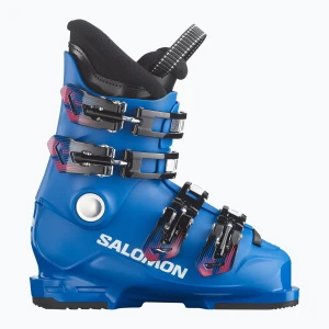 Buty narciarskie dziecięce Salomon Equipe 60T M Jr race blue / white / equipe red