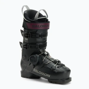 Buty narciarskie męskie Salomon S/Pro Supra Boa 100 GW black/dark grey met./burgundy met