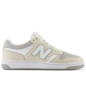 Buty unisex New Balance BB480LGW - beżowe