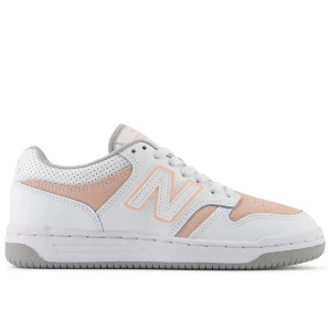 Buty dziecięce New Balance GSB480VP - białe