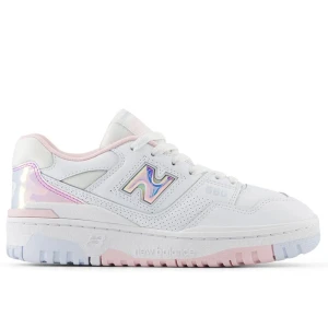 Buty młodzieżowe New Balance GSB550HW - białe