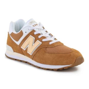 Buty New Balance Jr GC574CC1 brązowe