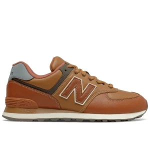 Buty New Balance ML574OMA - brązowe