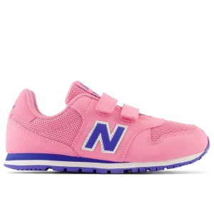 Buty dziecięce New Balance PV500PM1 - różowe