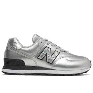 Buty New Balance WL574PN2 - srebrne