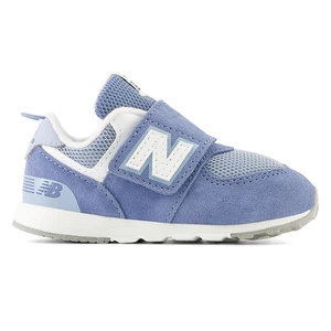 Buty niemowlęce New Balance NW574FDG - niebieskie