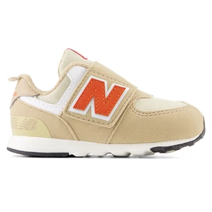 Buty niemowlęce New Balance NW574HBO - beżowe