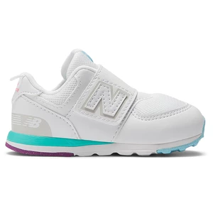 Buty niemowlęce New Balance NW574KIJ - białe
