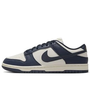 Buty Nike Dunk Low Next Nature FZ6770-001 - granatowo-białe